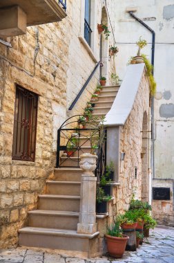 alleyway. Giovinazzo. Puglia. İtalya.