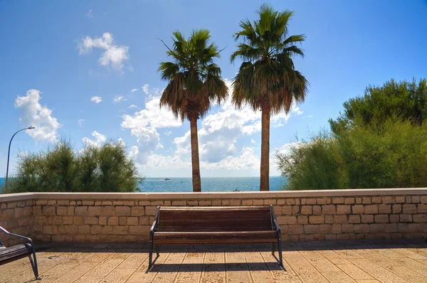 Panoramiczny widok z bari. Puglia. Włochy. — Zdjęcie stockowe