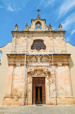 Mübarek giacomo sığınak. Bitetto. Puglia. İtalya.