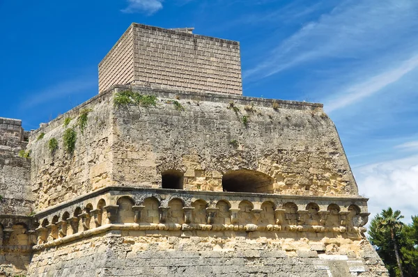 Zwabisch kasteel van bari. Puglia. Italië. — Stockfoto