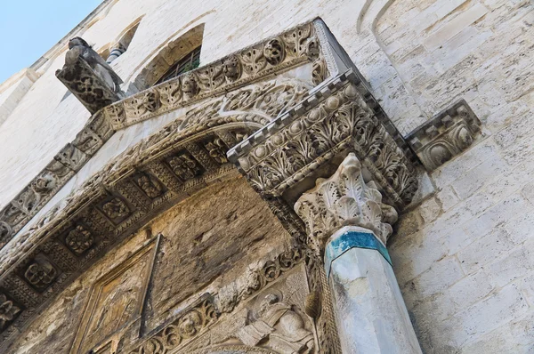 Bazilika kostel st. nicola. Bari. Puglia. Itálie. — Stock fotografie