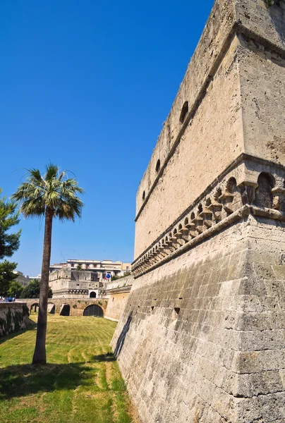Zwabisch kasteel van bari. Puglia. Italië. — Stockfoto