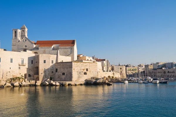 Panoramautsikt över giovinazzo. Puglia. Italien. — Stockfoto