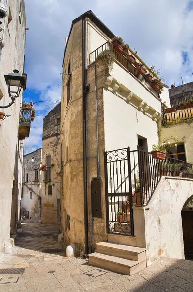 Alleyway. Altamura. Puglia. İtalya. — Stok fotoğraf