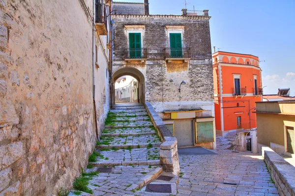 Gasse. minervino murge. Apulien. Italien. — Stockfoto