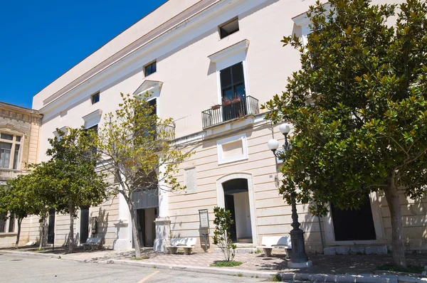 Castelo de Minervino Murge. Puglia. Itália . — Fotografia de Stock