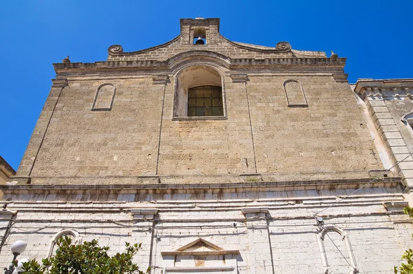 Kerk van het vagevuur. Minervino murge. Puglia. Italië. — Stockfoto