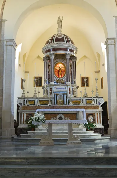 Katedra assunta. Minervino murge. Puglia. Włochy. — Zdjęcie stockowe