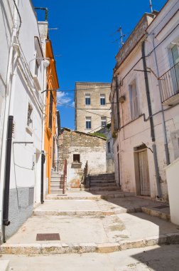 alleyway. Minervino murge. Puglia. İtalya.