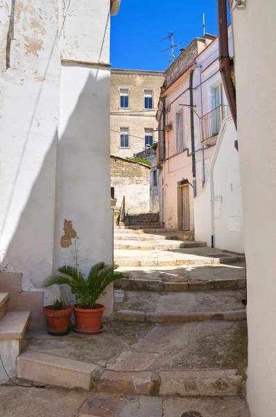 小巷。minervino murge。普利亚大区。意大利. — 图库照片