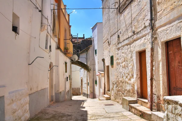 Gasse. minervino murge. Apulien. Italien. — Stockfoto