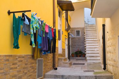 alleyway. Minervino murge. Puglia. İtalya.
