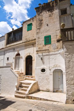 alleyway. Minervino murge. Puglia. İtalya.