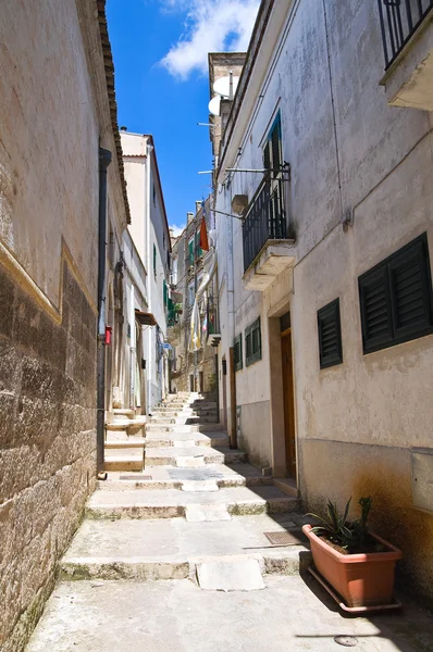 Steegje. Minervino murge. Puglia. Italië. — Stockfoto