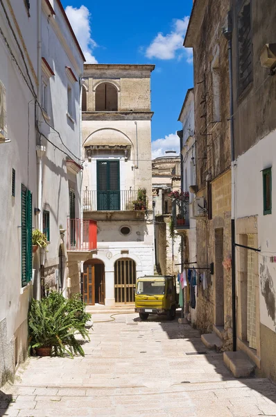 Steegje. Minervino murge. Puglia. Italië. — Stockfoto