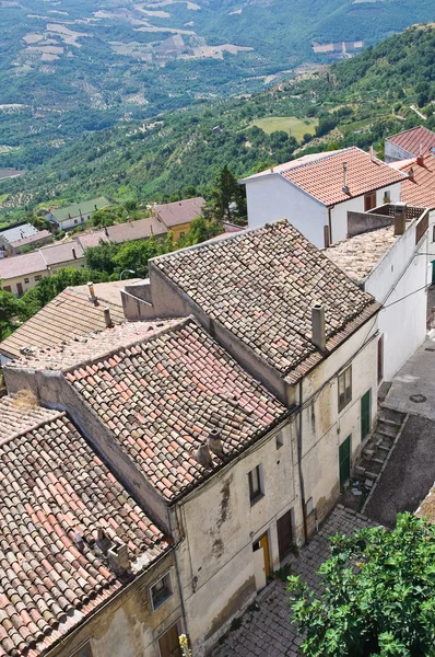 Acerenza panoráma. Basilicata. Olaszország. — Stock Fotó