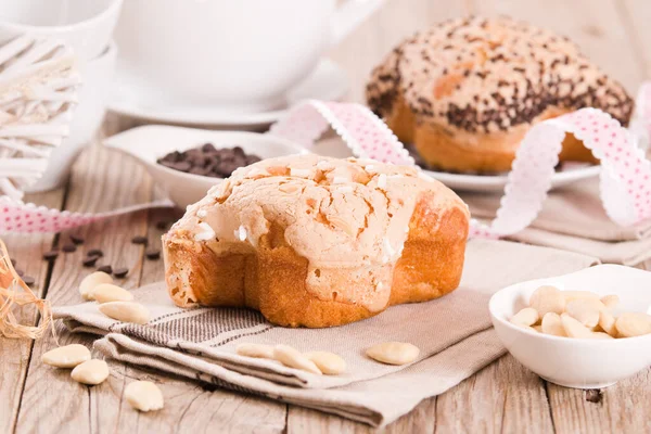 Pão Pomba Páscoa Italiana Colomba — Fotografia de Stock