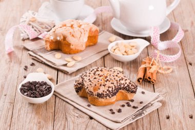 Kolombiya İtalyan Paskalya Güvercini Ekmeği.