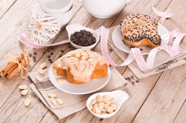 Kolombiya İtalyan Paskalya Güvercini Ekmeği.