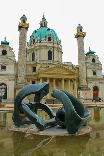 Wiener Karlskirche — Stock Photo, Image