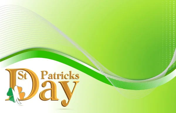 Saint Patricks day green background — Stock Photo, Image