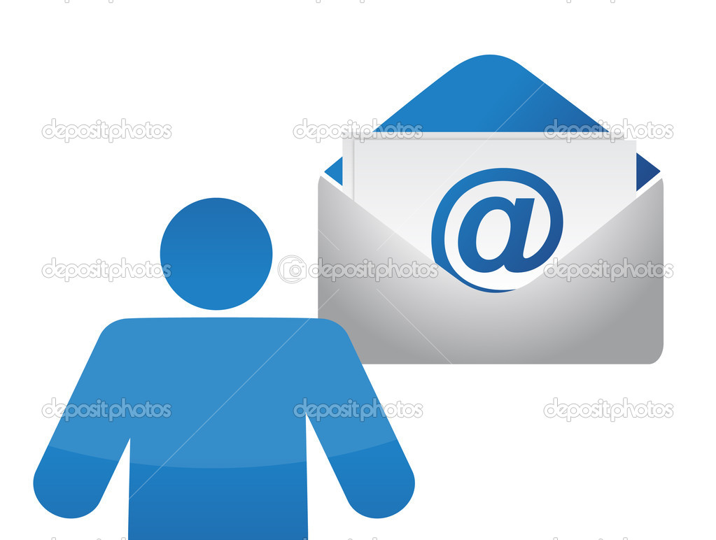 icon and email envelope