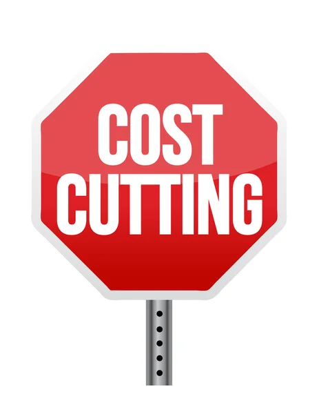 Cost cutting illustration design — Stock Photo, Image