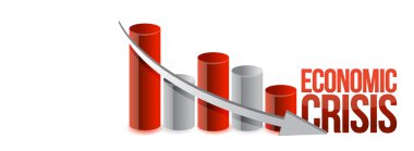 ekonomik kriz grafik illüstrasyon tasarımı