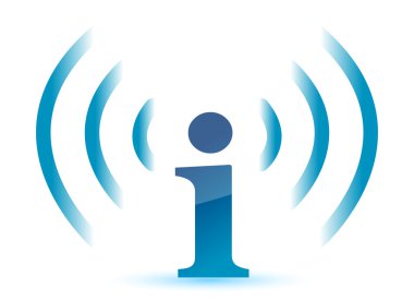 WiFi bilgi illüstrasyon tasarımı