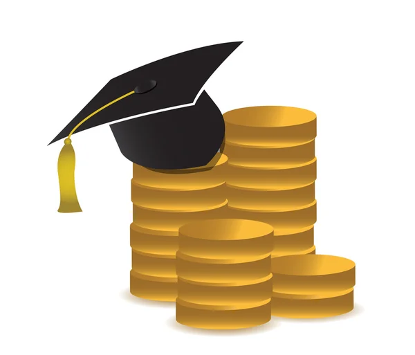 Cost of education concept illustration — Stock Photo, Image