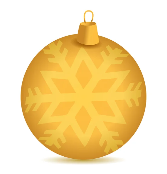 Christmas snowflake ornament — Stock Photo, Image