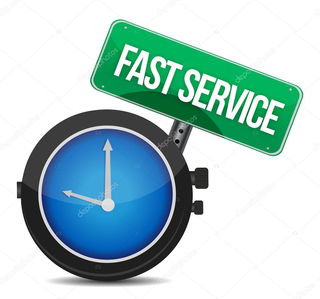 fast service concept