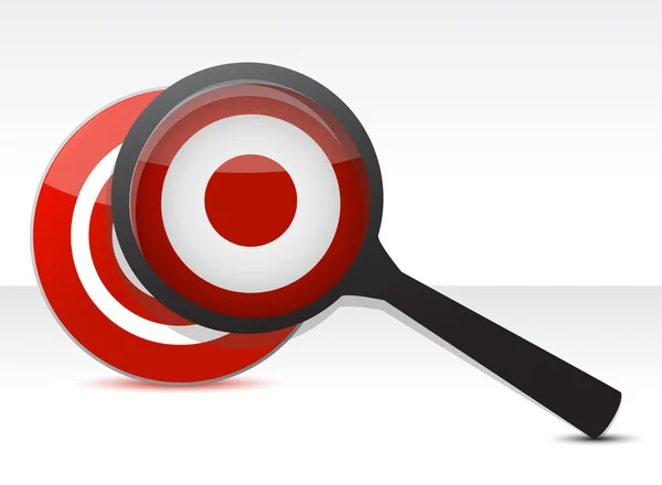 Defining The Target concept — Stock Photo, Image