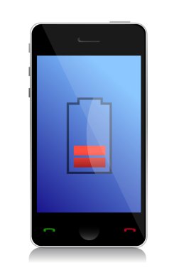 düşük pil ile telefon