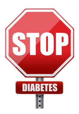 stop diabetes clipart