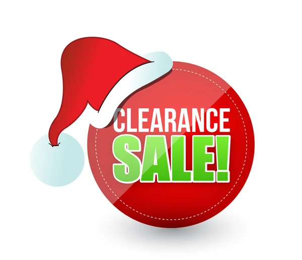 Christmas sale sign — Stock Photo, Image