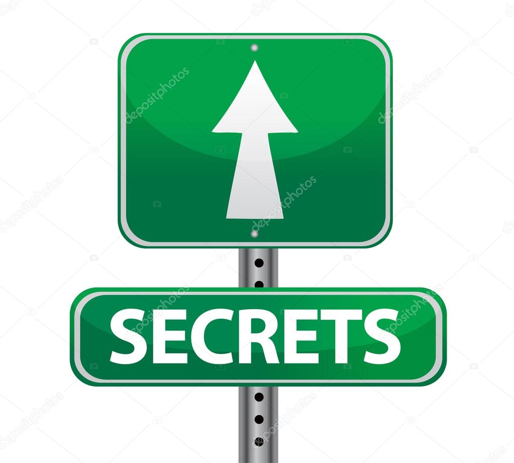 secrets street sign