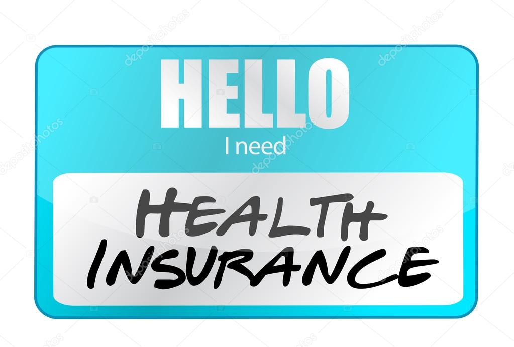 health insurance name tag