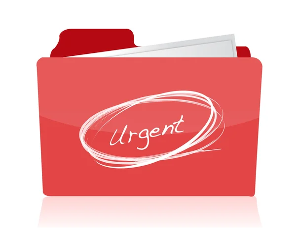 Urgent documents concept — Stock Photo, Image