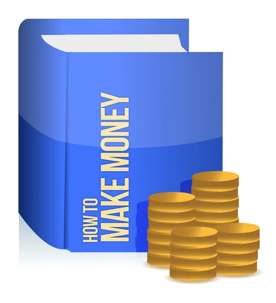 Libro con un título de hacer dinero —  Fotos de Stock