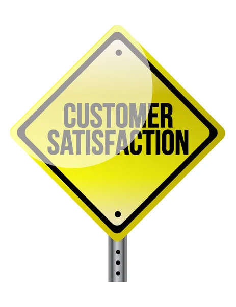 Route de satisfaction client — Photo