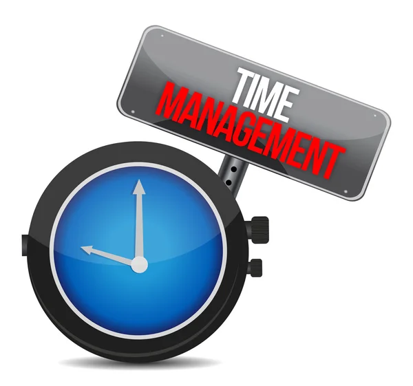 Time to management. — Stock Photo, Image