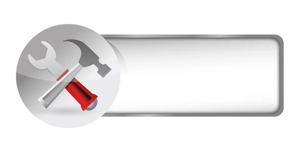 Tools icon button — Stock Photo, Image