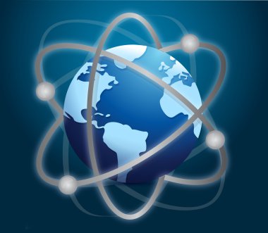 İnternet Küresel İş Konsepti