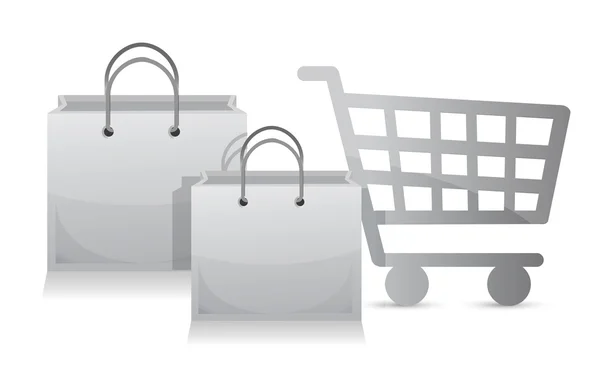 Sales shopping cart concept — Stock Photo, Image