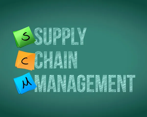 Supply Chain Management — Stockfoto