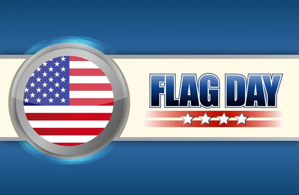 Flag day sign — Stock Photo, Image