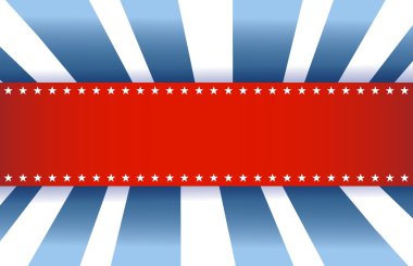 American Flag Design, red white and blue