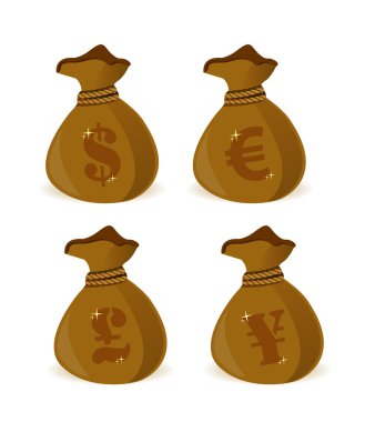 Kayıt para birimi para çanta