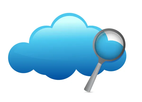 Glossy Cloud — Stock Photo, Image
